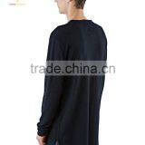 Men Knitted Cashmere Jumper Sweaters Black Cashmere Wool Pullover thumbnail-4