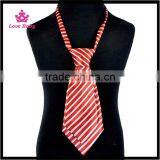Wholesale Polyester Necktie Top Quality Baby Boys Tie Soft Fabric Adjustable Stripe Baby Necktie thumbnail-1
