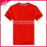 Mens 100 Cotton Wholesale High Quality Plain Round Neck T-shirt thumbnail-1