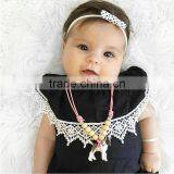 S17544A Lace Baby Romper Lovely Baby Clothes Romper thumbnail-2