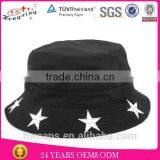 Stylish Lolo Cotton Team Wholesale Bucket Hats Black thumbnail-1