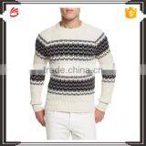 Crew Neckline Fashion Mens Sweater 2017 Pullover Men Wholesale Fitted Rib Sweater thumbnail-1