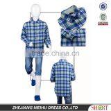 2016 High Quality Plaid Pattern Kid Shirt thumbnail-1