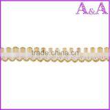 CB2696 Wholesale Candy Color Flower Designs Mesh Embroidery Lace Decoration Chemical Lace Trim for Dresses thumbnail-1