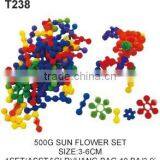 500 g Building Block Construct Kid Toys Plum Blossom Block thumbnail-6