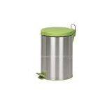 Stainless Steel Flat Top Trash Can thumbnail-2