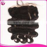 Wholesale Virgin Hair Vendors 13 By 4 Full Lace Frontals With Baby Hair 100% Brazilian Hair Closure Deep Curly thumbnail-3