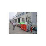 PPR , PERT Plastic Pipe Extrusion Line / Making Machinery SJ-90 220kg/h