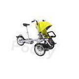 16 Inch Folding Tricycle Baby Bike Stroller for Mom and Child , Multi Color