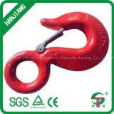 Forged Eye Hoist Hooks With Safety Latch thumbnail-1