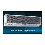 32 Inch Heated Air Curtain , Commercial Window Mini Over Door Heaters