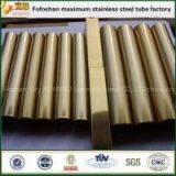 sus304 bronze stainless steel pipe for contruction