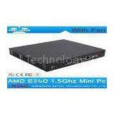 Mini Protable Low Power PC Amd E240 1.5 Ghz With Behind Monitor , Din-Rail PC