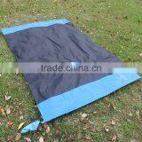 Small & Light 100% Nylon Ripstop Waterproof Beach Rug With Stake Loops Sand Free Beach Blanket thumbnail-4