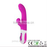 Strong 10 Vibration Silent Rechargeable G spot Vibrator Sex Toy Women Rechargeable Dual Motor Silicone