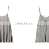 Wholesale Sleeveless Sexy Spaghetti Strap Backless Solid Color Tank Top Blouse Ladies Plus Size Tops thumbnail-6