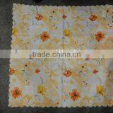 Orange Flower Printed Table Cloth