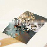 Kunckle Sets Ring Open Cuff Rings Sets Finger Ring Jewellery thumbnail-5