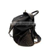 Fashion Casual Women Black Orange Backpack Laptop Bags thumbnail-4