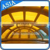Gaint Mobile Inflatable Buildings Inflatable Tent For Tennis Air Tunnel Structure thumbnail-2