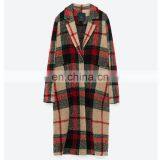 Hot Selling Chinese Lattice Women Parka Girls Jacket thumbnail-6