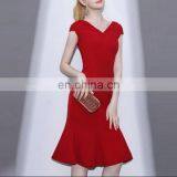 2018 New Spring Elegant Fishtail Dress thumbnail-4
