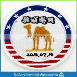 Football Embroidered Patches Custom School Embroidered Badge Iron on Embroidered Medal thumbnail-2