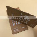 Custom Recycled Jeans Kraft Hang Tag With Logo Hang Tags thumbnail-4