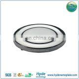 ABS Chromed Round Car Nameplate Badges Emblems, Custom Plastic Car Auto Logo Sticker thumbnail-1