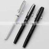 promotion pen and gift shiny painting color metal roller pen with chrome accents MB6935