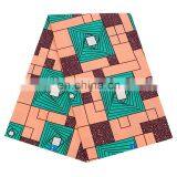 Bedding Fabric 100% Cotton African Wax Print Fabric for Home Textile thumbnail-3