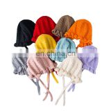 Winter Soft Warm Fashion Crochet New Born Baby Girl Hat