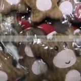 Interactive Cute Cartoon Molar Bite Resistant Simple Pet Plush Squeaky Toys Christmas for Dogs thumbnail-1