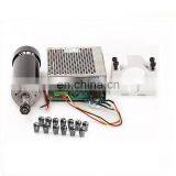 HONGJUN 500W Air Cooled Spindle Motor and Spindle Speed Power Converter