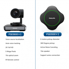 Video/Audio Conference System Device Conference Camera, Omnidirectional Microphone With Speaker for Conference Room 40m2 thumbnail-4