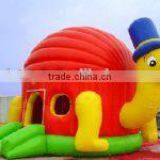 High Quanlity Customized Funny Kids Inflatable Tortoise Jumping Castle thumbnail-1