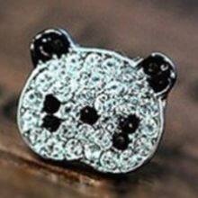 Panda Head Earrings thumbnail-1