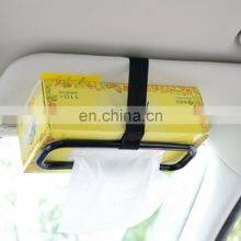 Auto Accessories Car Sun Visor Tissue Box Holder Paper Napkin Seats Back Bracket thumbnail-3