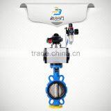 Wafer Type Pneumatic Actuators Ventilation Butterfly Valve thumbnail-5