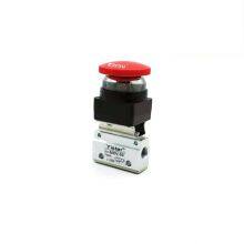 Mushroom Button Mechanical Control Valve MOV-03 Pneumatic Push Button Valve For Dump Truck thumbnail-2