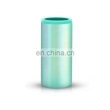 Slim Sublimation Blank Custom Printed Glitter Asobu Metal Can Cooler Insulated Stainless Steel thumbnail-3