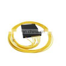 High Quality Ftth Splitter 1:8 Fiber Optic PLC Steel Tube Type