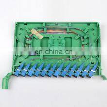 12 24 Core SC LC Port ABS Integrative Fiber Optic Splice Cassette Tray thumbnail-2
