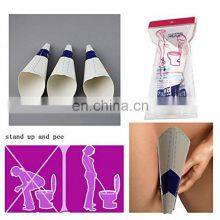 10PCS/SET Disposable Paper Women Urinal Outdoor Travel Camping Portable Female Urinal Paper Urination Device Stand Up & Pee thumbnail-2