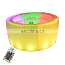 Night Club Led Furniture Cocktail Table Party Bars Counter High Stool Popular Luminous LED Furniture Bar Counter Table