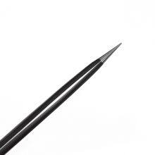 Black Nail Tools Nail Tweezers Precision Tweezers Nail Sticker Tweezers Press Head Clip Eyelash Tweezers Diamond Tweezers thumbnail-5