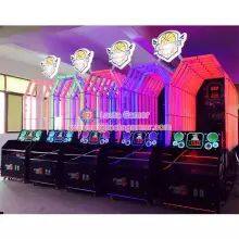 Guangdong Zhongshan Tai Le Play Children's Indoor and Outdoor Recreation Equipment Coin-operated Playground Basketball Machine Basketball Stars Colorful Cool Shooting thumbnail-5