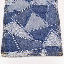 12.4oz 100% Cotton Straight Slubby Jacquard Japanese Denim Pants Fabric 31/32“ thumbnail-3
