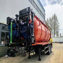 Customized 22 Square Meter Semi Trailer Oil Drilling Mud Suction Truck for Export thumbnail-4