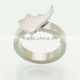 Stainless Steel Rings Masonic Signet Ring Stainless Steel Knuckle Ring thumbnail-1